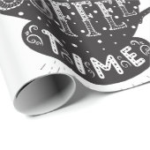 Es Ist Immer Kaffeezeit Geschenkpapier (Rolleneckpunkt)