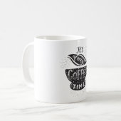 Es ist immer Kaffeezeit Kaffeetasse (Vorderseite Links)