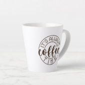 Es ist immer Kaffeezeit Milchtasse (Rechte Ecke)