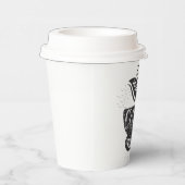 Es ist immer Kaffeezeit Pappbecher (Rechts)