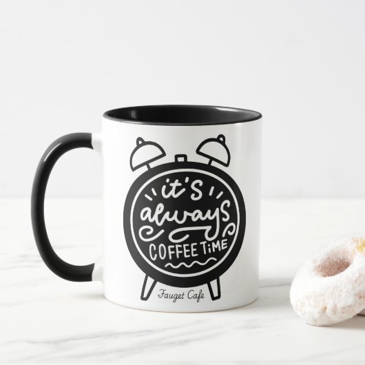 Es ist immer Kaffezeit Tasse (Mit Donut)