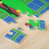 Es ist immer Pickleball Saison - Vier Jahreszeiten Puzzle (Seite)