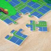 Es ist immer Pickleball Saison - Vier Jahreszeiten Puzzle (Seite)