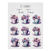 Es ist immer Tea Time Poster (Vorderseite)