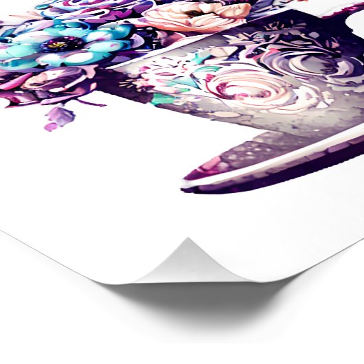 Es ist immer Tea Time Poster (Ecke)