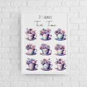Es ist immer Tea Time Poster