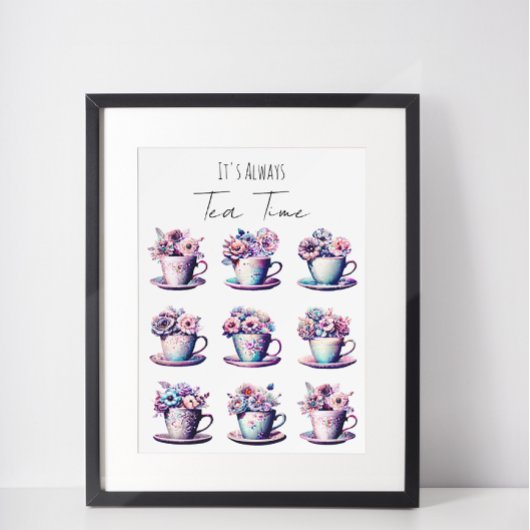 Es ist immer Tea Time Poster