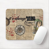 "Es ist immer Teezeit" wütende Mousepad (Mit Mouse)