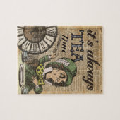 "Es ist immer Teezeit" wütende Puzzle (Horizontal)