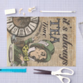 "Es ist immer Teezeit" wütende Seidenpapier (Handwerk)