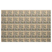 "Es ist immer Teezeit" wütende Stoff (Fat Quarter (45,7 x 55,9 cm))