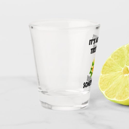 Es ist immer Tiki Zeit irgendwo Tiki Party Schnapsglas (Links)