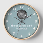 Es ist immer Zeit für Häkchen - Ihren Namen Uhr (Vorderseite)