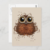 Es ist immer Zeit für Kaffee Postkarte (Vorne/Hinten)