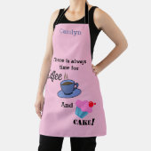 Es ist immer Zeit für Kaffee und Kuchen Sie Ihren  Schürze (InSitu)