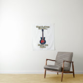 Es ist immer Zeit, Gitarre zu spielen Wandteppich (Beispiel)