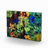 Es ist in den Farben Acrylblock Fotoblock (Rechts)