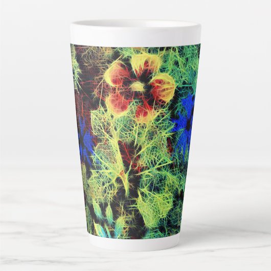 Es ist in den Farben Latte Tasse (Vorderseite)