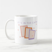 Es ist in den Karten Illustrierter Tarot Kaffee Kaffeetasse (Links)