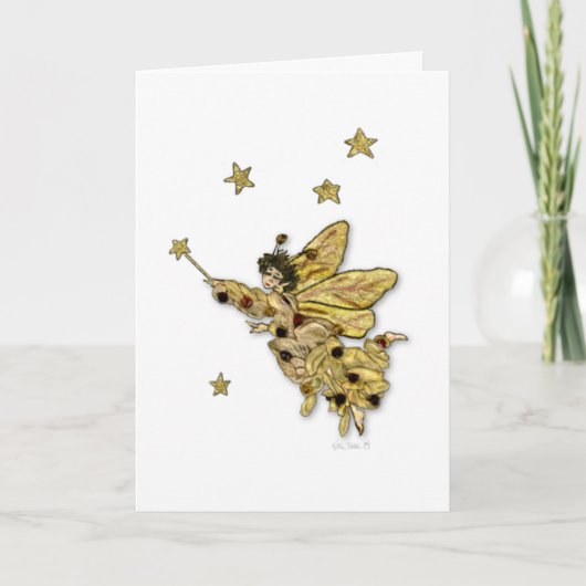 Es ist in den Sternen! Feiertagskarte (Vorderseite)