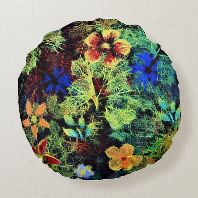 Es ist in der farbenfrohen Kissen (Rückseite)