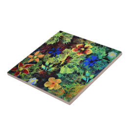 Es ist in der Farbtafel-Keramik Fliese