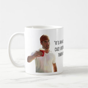 "Es ist in einer SCHALE anstelle einer Eistüte! " Kaffeetasse