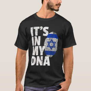 ES IST IN MEIN DNA Israel israelische Flagge Prix T-Shirt