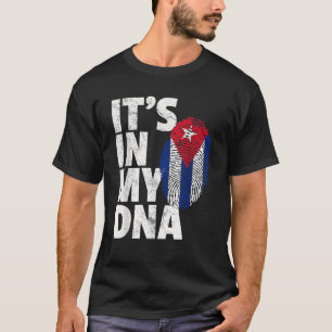 ES IST IN MEIN DNA Kuba Flag Kuba Priester Männer T-Shirt