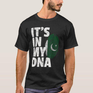 ES IST IN MEIN DNA Pakistan pakistanische Fahne Pr T-Shirt