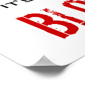 ES IST IN MEINEM BLUT! POSTER (Ecke)