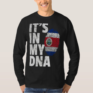 Es ist in meinem Dna Costa Rica Flaggenland Souven T-Shirt
