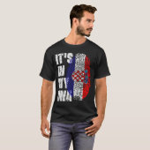 ES IST IN MEINEM DNA-Croatia-Flag-Jungen-Mädchen-G T-Shirt (Vorne ganz)