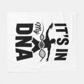 Es ist in meinem DNA-Disk-Golf Fleecedecke (Vorderseite (Horizontal))