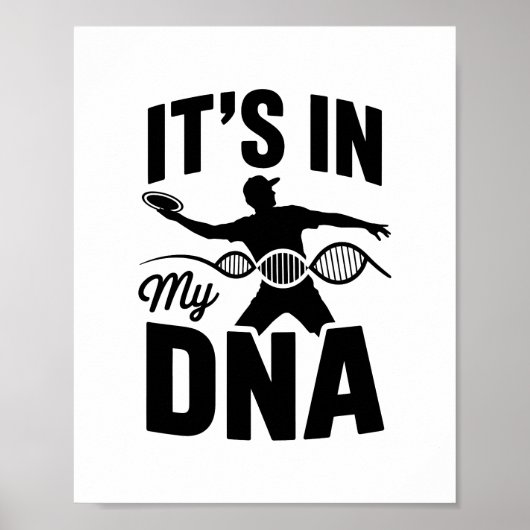 Es ist in meinem DNA-Disk-Golf Poster (Vorne)