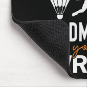 Es ist in meinem Dna Dminton Shuttle Racket Dminto Mousepad (Ecke)
