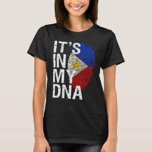 Es ist in meinem DNA Filipino Patriot Proud asiati T-Shirt