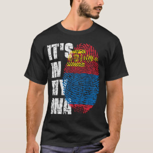 ES IST IN MEINEM DNA-FLACHEN-Girl-Geschenk T-Shirt