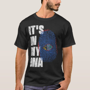 ES IST IN MEINEM DNA-Guam-Flag T-Shirt
