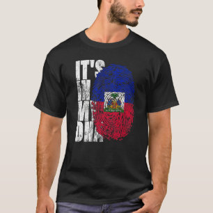 Es ist in meinem DNA-Haiti Grafik für Männer Haiti T-Shirt