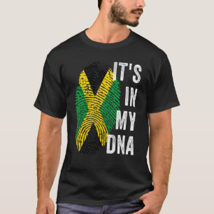 Es ist in meinem DNA Jamaika Flag Independence Day T-Shirt