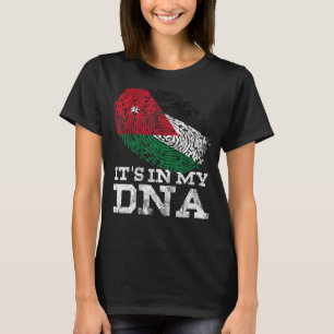 Es ist in meinem DNA Jordanien Flaggen Gene Vintag T-Shirt