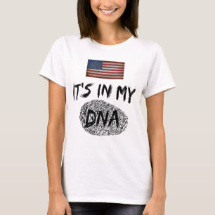 ES IST IN MEINEM DNA-LAND FLAG ZOLLBAR T-Shirt