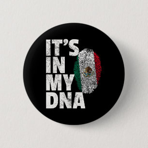 Es ist in meinem DNA Mexiko Flag Cinco De Mayo G Button