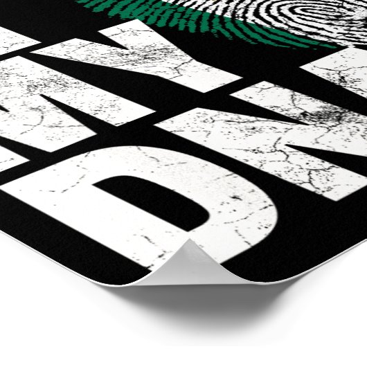 Es ist in meinem DNA Mexiko Flag Cinco De Mayo G Poster (Ecke)