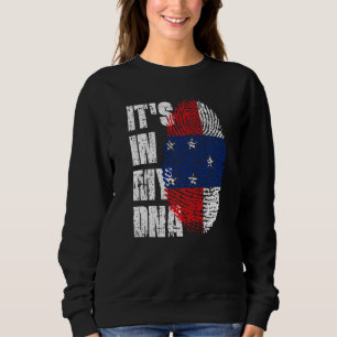 Es ist in meinem DNA Niederländischen Antillen Fla Sweatshirt