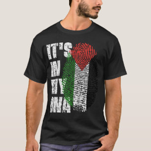 ES IST IN MEINEM DNA-Palästina-Flag Junge Mädchen  T-Shirt