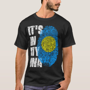 ES IST IN MEINEM DNA-Palau-Flag-Jungs-Girl-Geschen T-Shirt