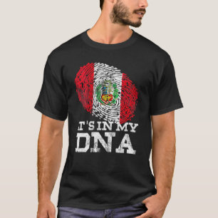 Es ist in meinem DNA peruanischen hispanischen Ban T-Shirt