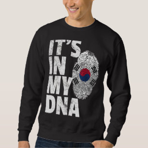 Es ist in meinem DNA-Südkorea-Flaggen-Souvenir Sweatshirt